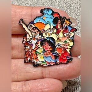 Disney Aladdin Character Pin - Multicolor